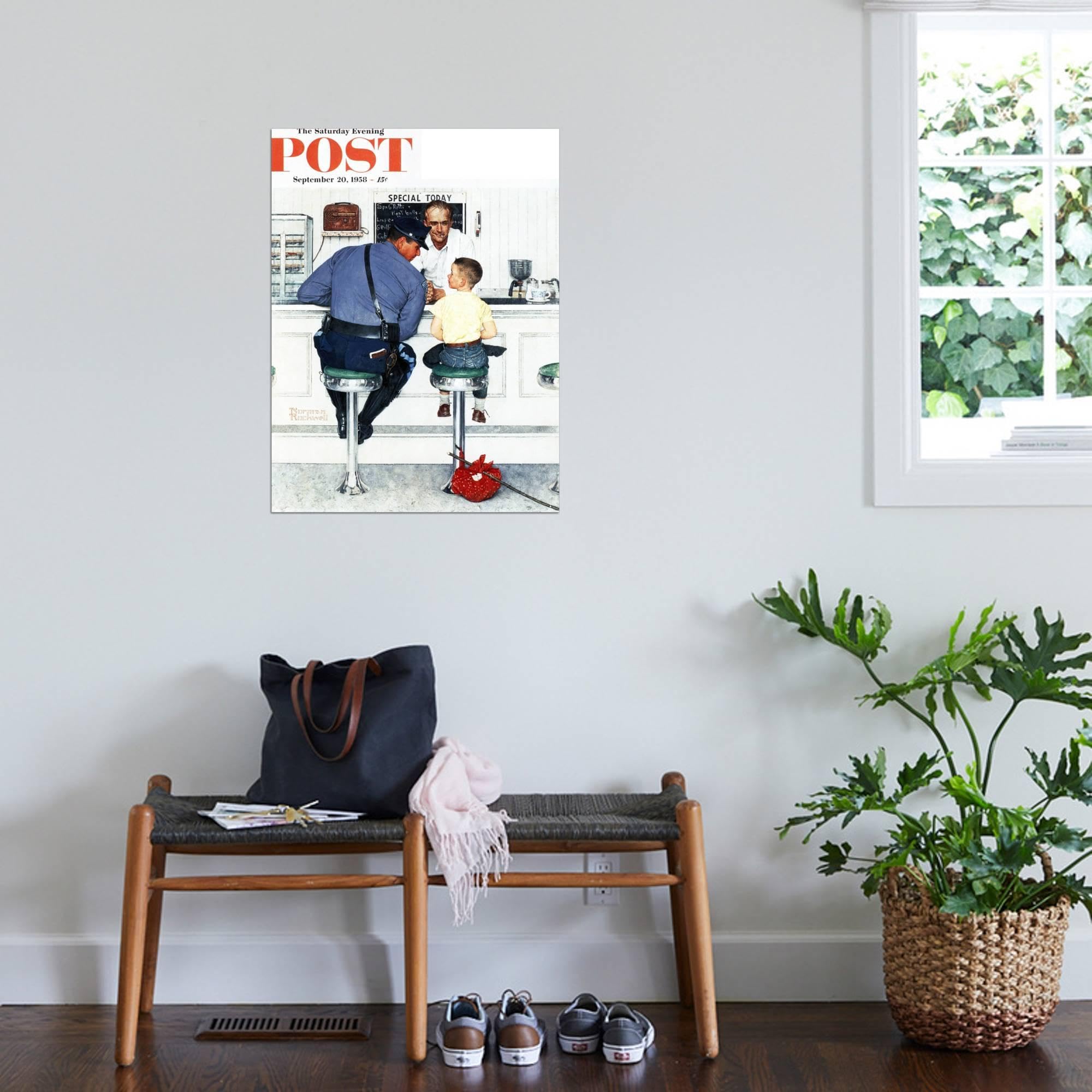 Amazon.com: ART.COM Stretched Canvas Print Runaway Saturday