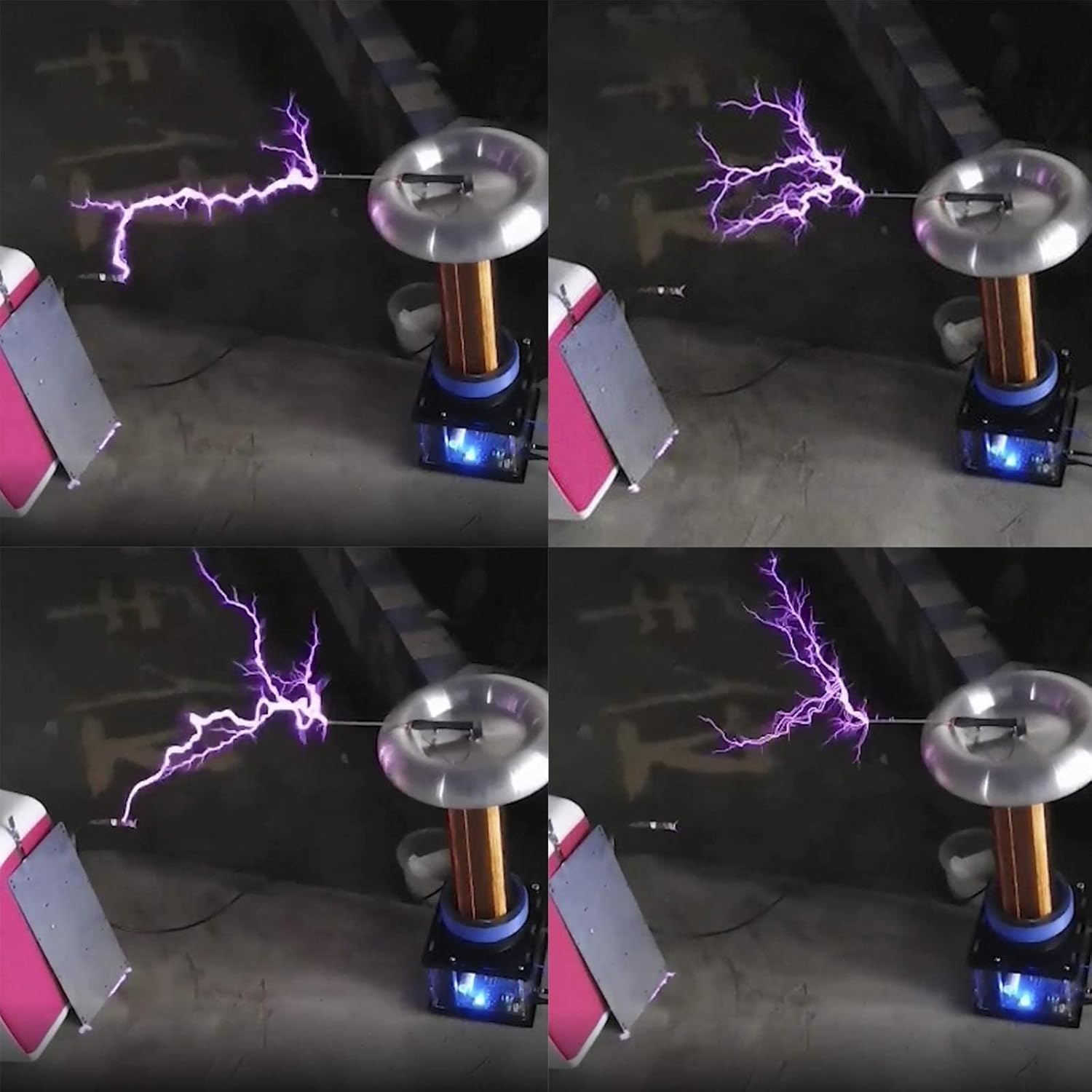 Kit Tesla Music Tesla Coil 800 W, Kit Tesla Coil Musicale, Altoparlante al Plasma, Generatore di Archi Tesla, Kit Fai-da-Te per Esperimenti Scientifici