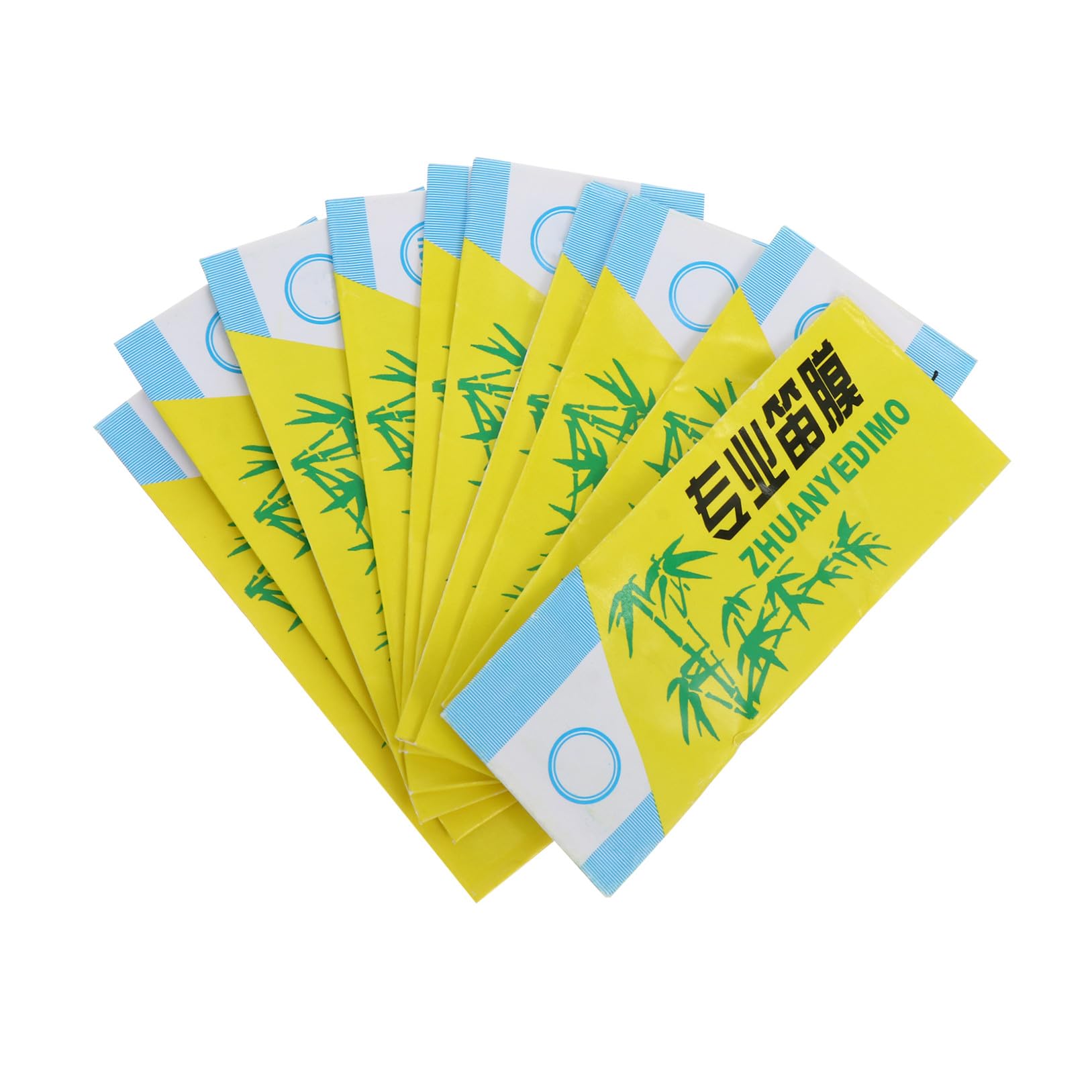 Toddmomy Dizi Flötenmembranen 10 Stück Transparente Robuste Flötenmembran für Chinesische Bambusflöten Flötenzubehör für Musiker