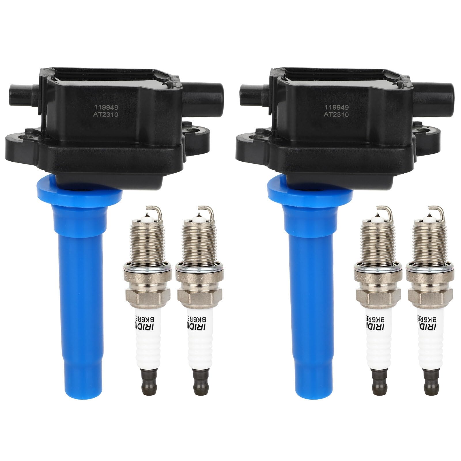 Photo 1 of ECCPP Ignition Coil & Spark Plug Kit for Kia Sportage (1995-2002 L4 2.0L)