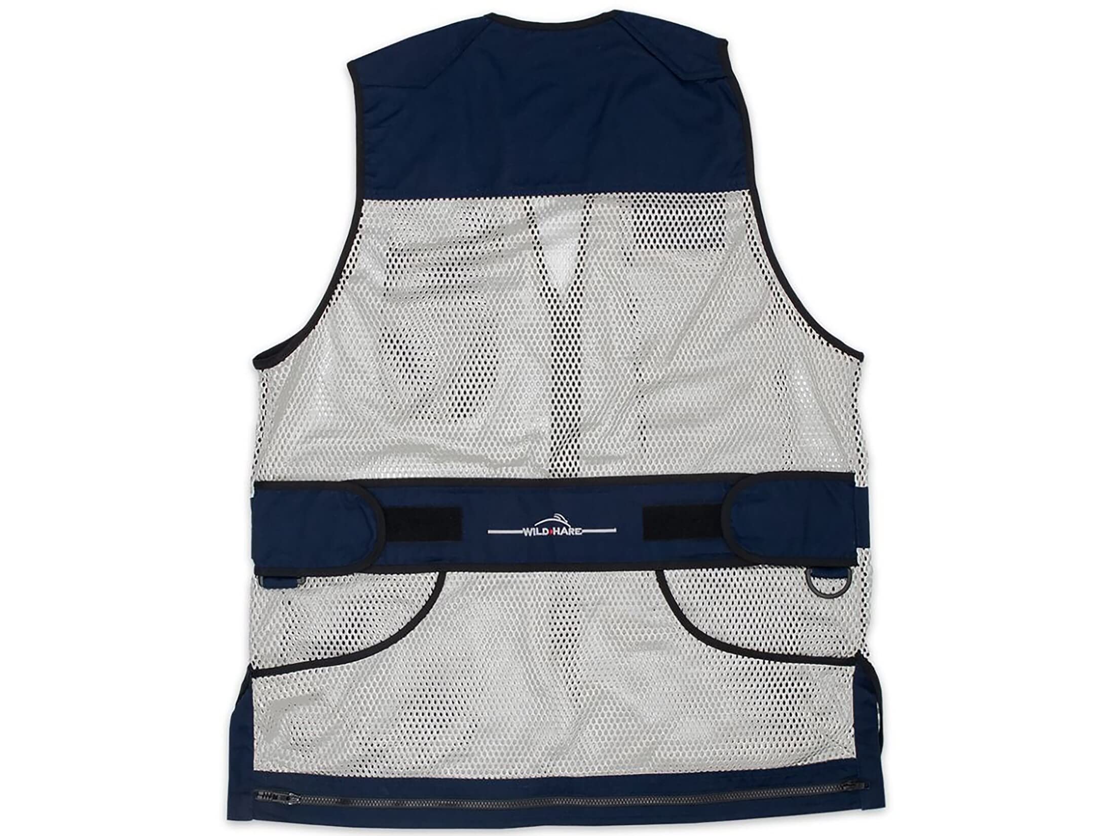 Wild Hare Shooting Gear Heatwave Mesh Vest Navy & Silver (4X-Large, Right)