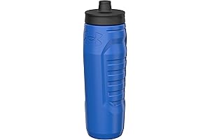 Under Armour Boy's Squeeze Water Bottle: Hydration at Your Fingertips