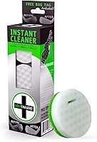 Vista 10 de Borrador de golf instantáneo, esponja de doble cara premium para palos de limpieza, zapatos y pelotas de golf, limpiador de palos de golf, limpiador