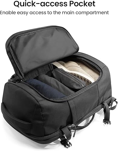 Miniatura 5 de tomtoc Mochila de viaje 40L y bolsa compacta EDC