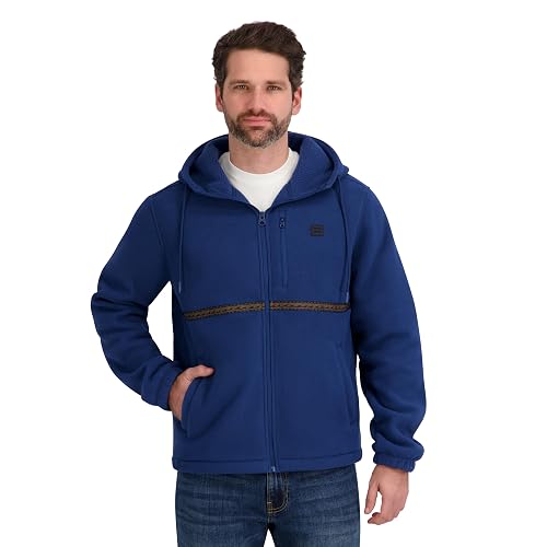 Billabong Men's Sherpa Bonded Polar Fleece Hoodie Jacket