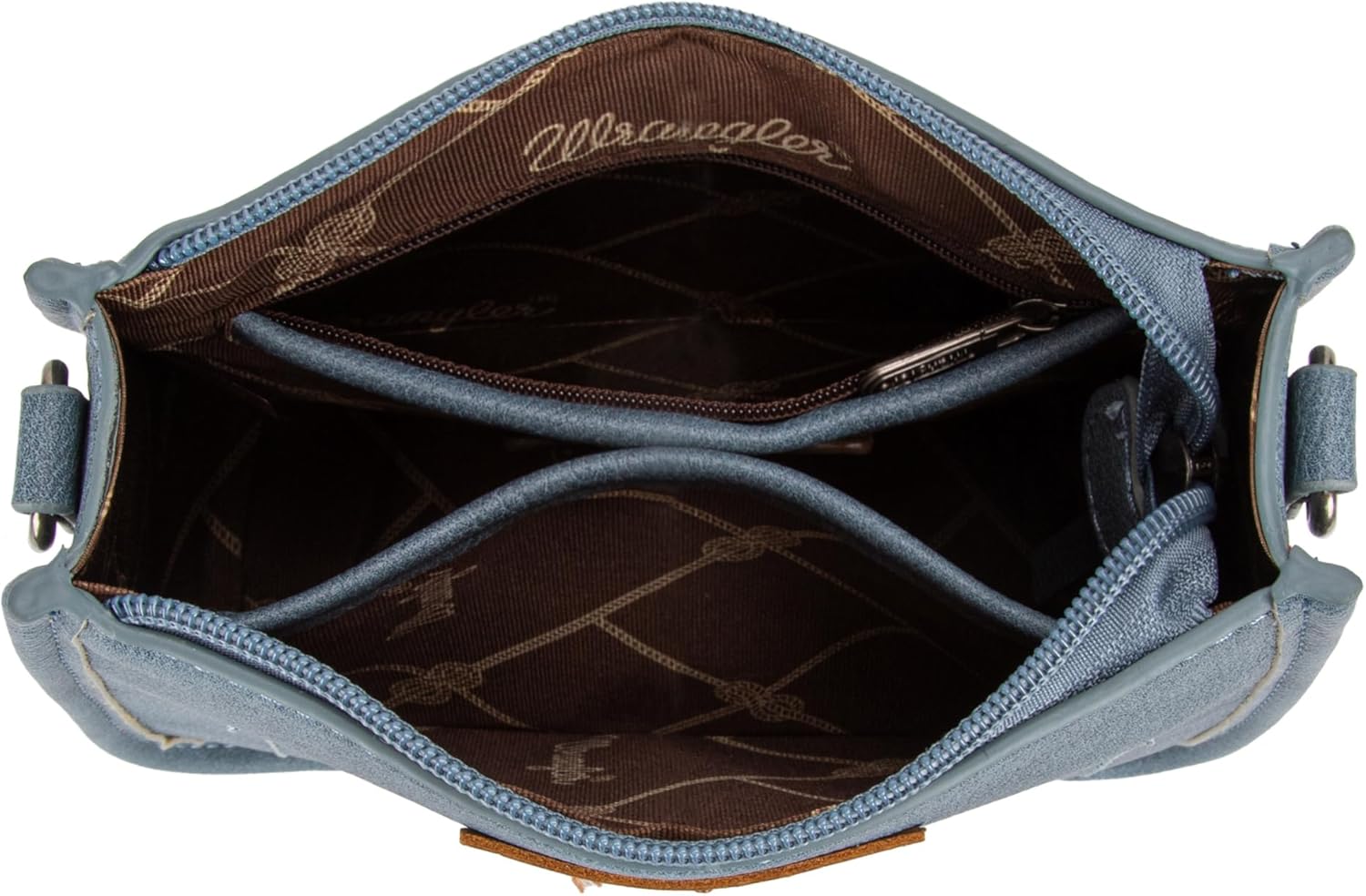 Wrangler Small Crossbody Bag for Women Western Shoulder Purse with Adjustable Strap - Image 6