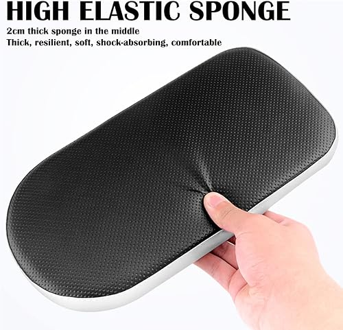 Miniatura 9 de Cojín de asiento trasero de bicicleta, asiento trasero universal con hebilla suave y alargado y grueso asiento trasero para niños