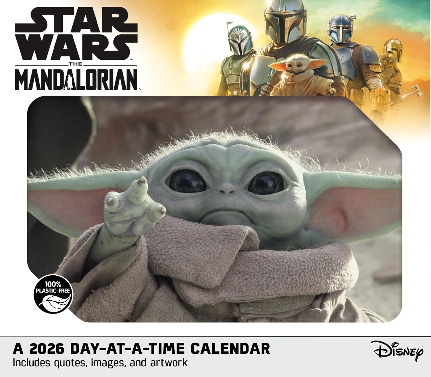 2026 Star Wars Mandalorian Day-at-a-Time Box Calendar      Calendar – Day to Day Calendar, June 19, 2025