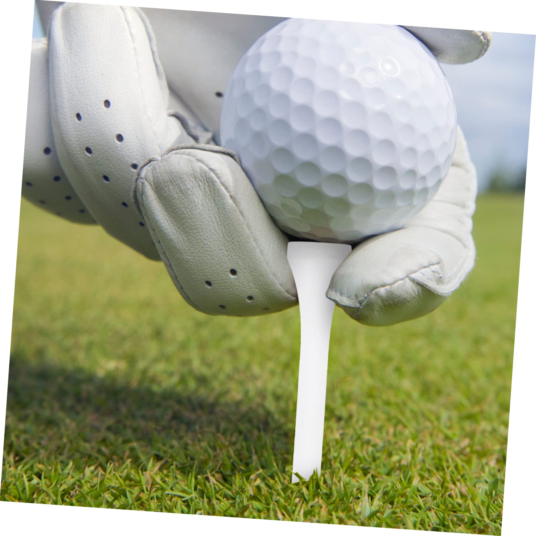 ibasenice Alfileres De Golf Pelota Campo De Prácticas De Golf Pararse Pequeños Tees De Golf Soportes De Golf De Madera tee De Golf Reutilizable Color Aleatorio