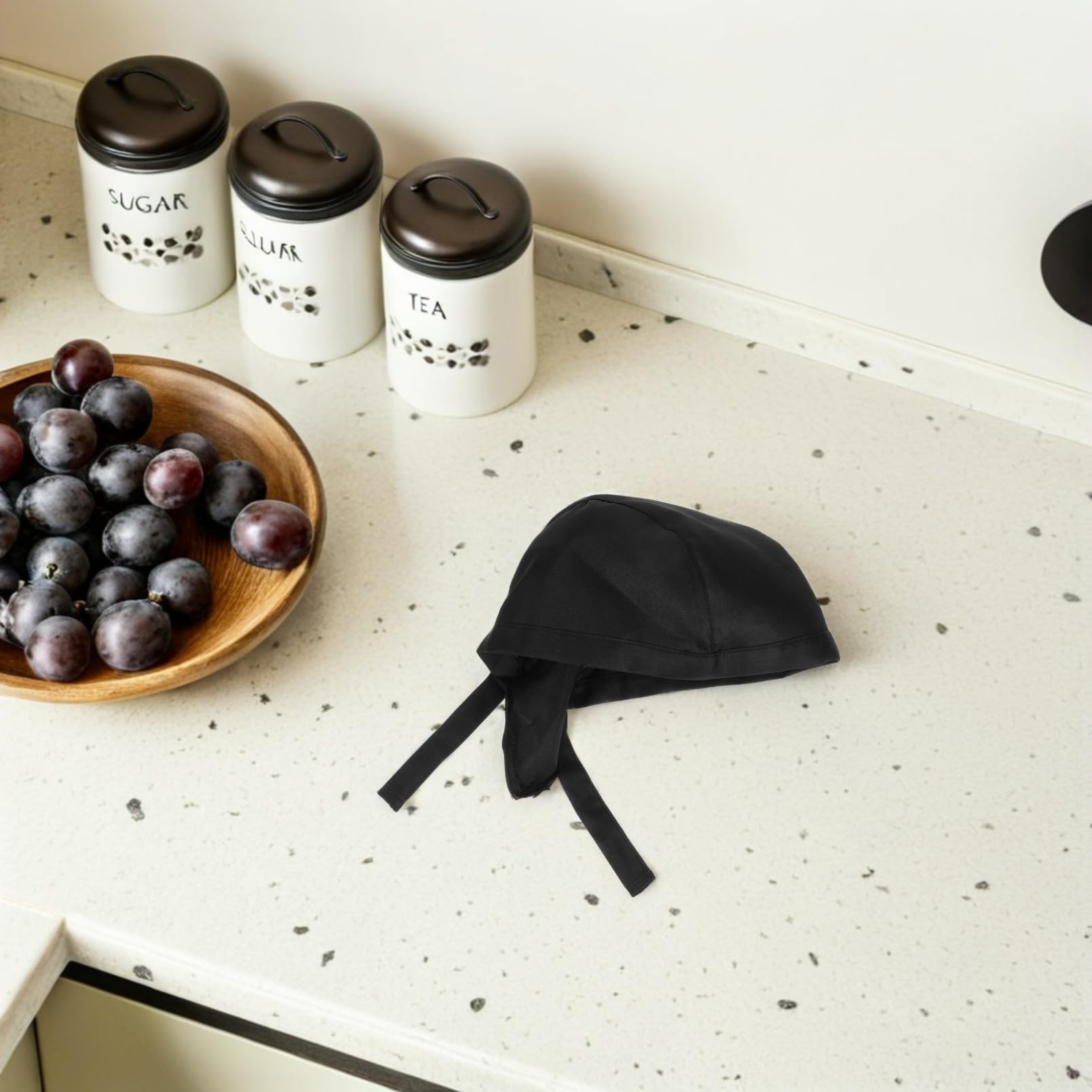 SOIMISS 36piezas Gorro De Cocina para Chef Gorro De Negro Sombrero De Catering y Transpirable