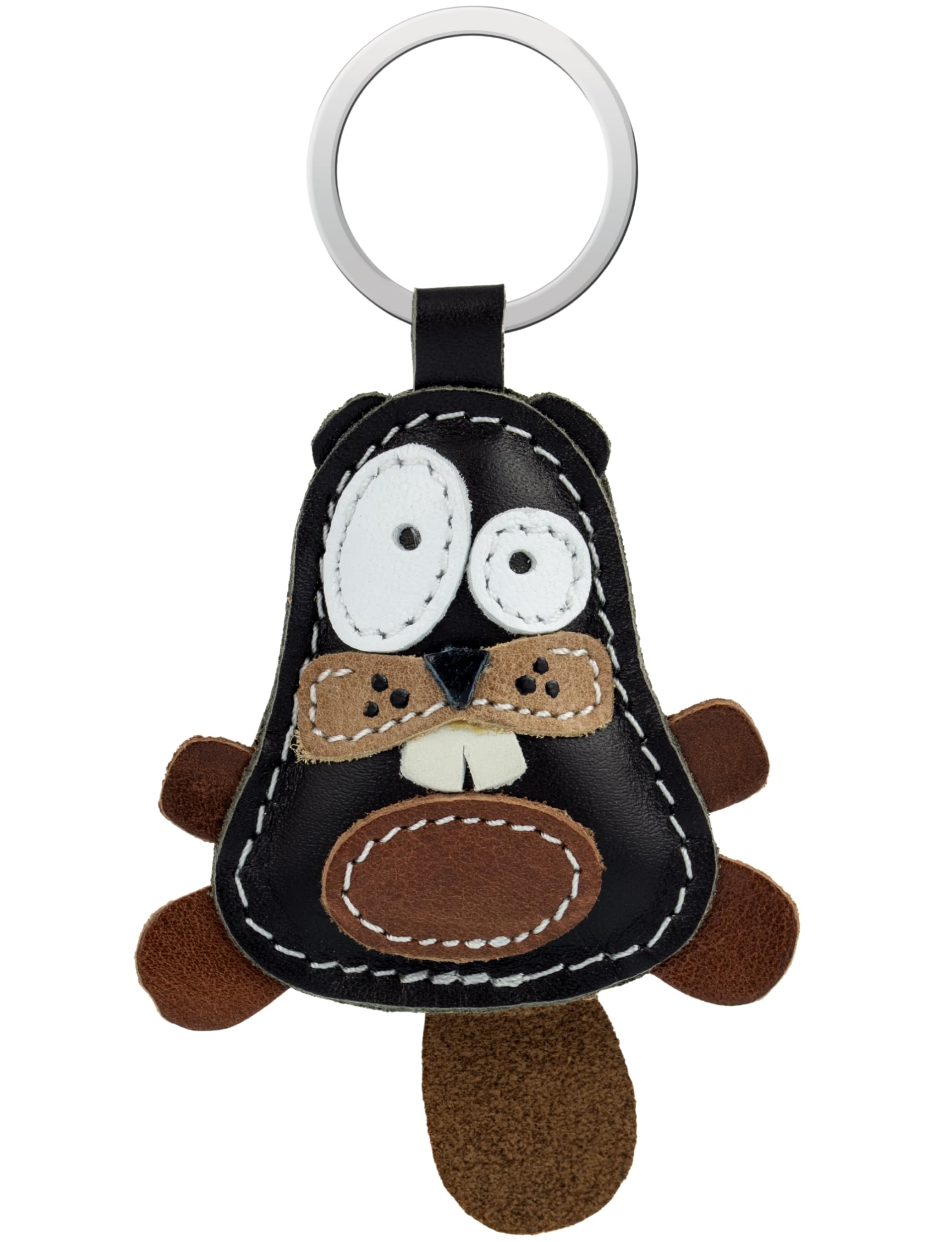 Simaru portachiavi animali, portachiavi in vera pelle, portachiavi di alta qualità, Made in EU, regalo di Natale, compleanno, anniversario, trova portachiavi con animale preferito