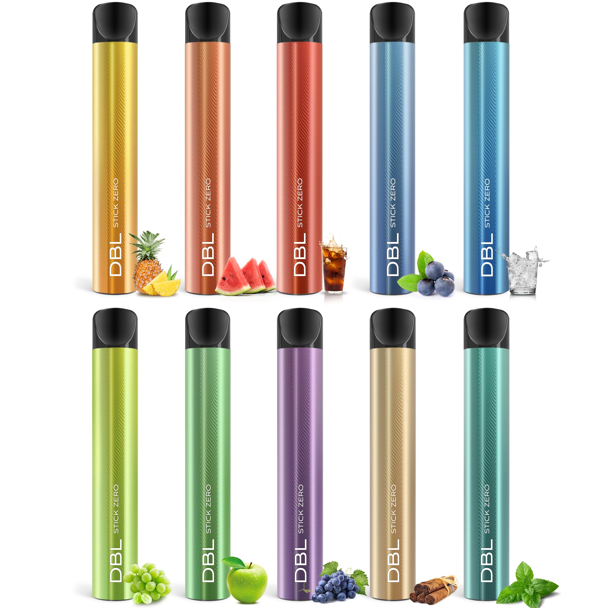 Amazon | DBL 電子タバコ シーシャ VAPE ベイプ 使い捨て 大容量 10