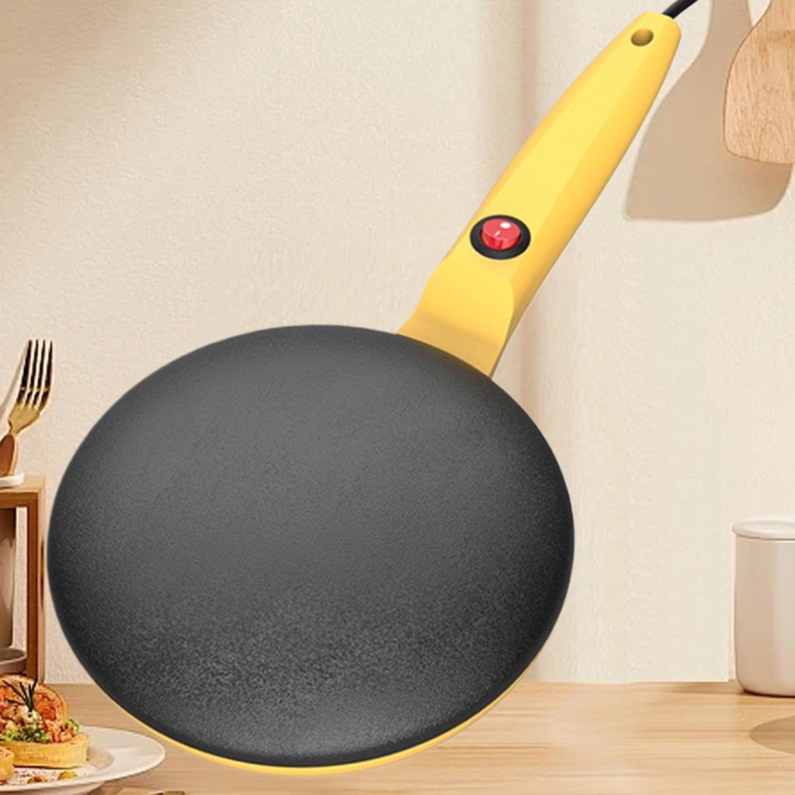 Crepera eléctrica, Crepera instantánea Control automático de temperatura