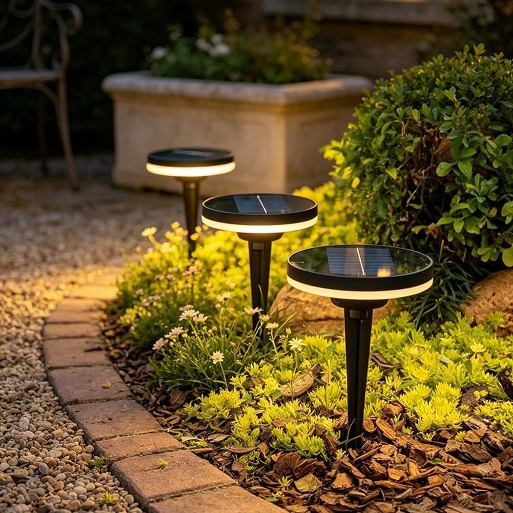 Lámpara Solar Jardín para acero Inoxidable IP65 Lámpara Solar