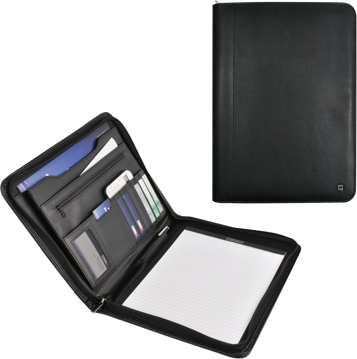 DESQ 3680 Lockable with Zipper Pocket – Black