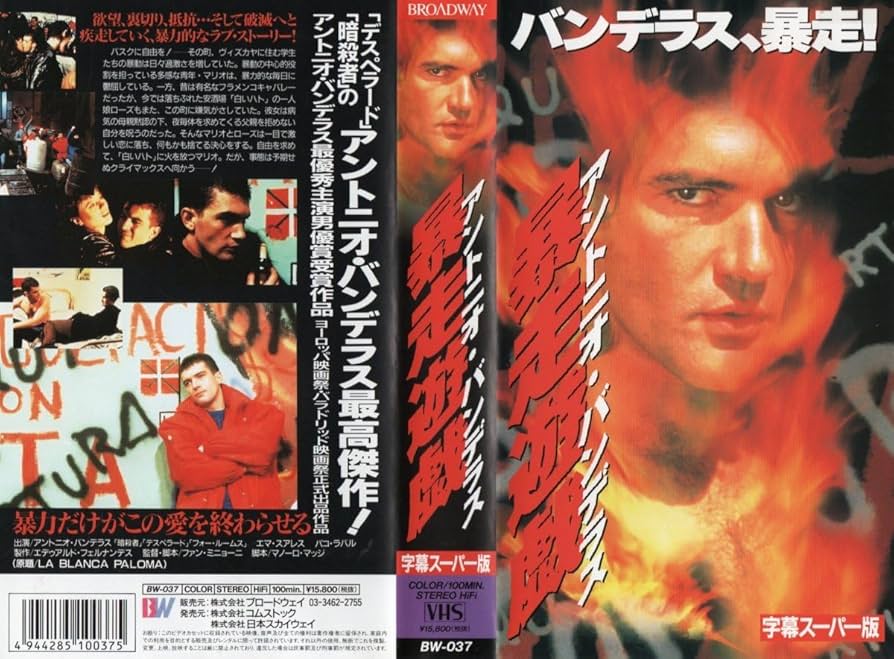 アントニオ・バンデラス暴走遊戯字幕版VHS
