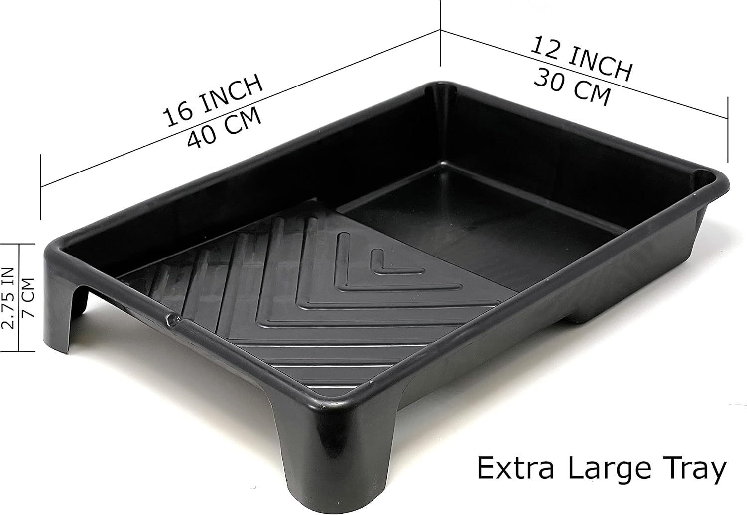 Allgala 9-Piece Lint Free Paint Roller Kit with Roller Frames Covers Brush Mixer and Large Tray - TH10301 - - 