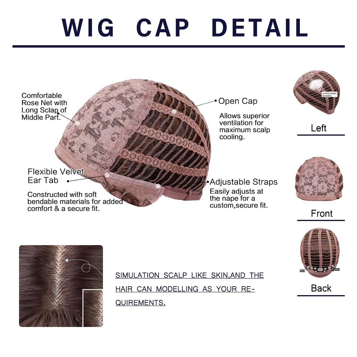 Ombre Platinum Blonde Short Curly Wigs Human Hair, Real Hair Look, Lightweight, Breathable, Heat Resistant, and Capless for Comfortable Wear (Platinum,14inch)