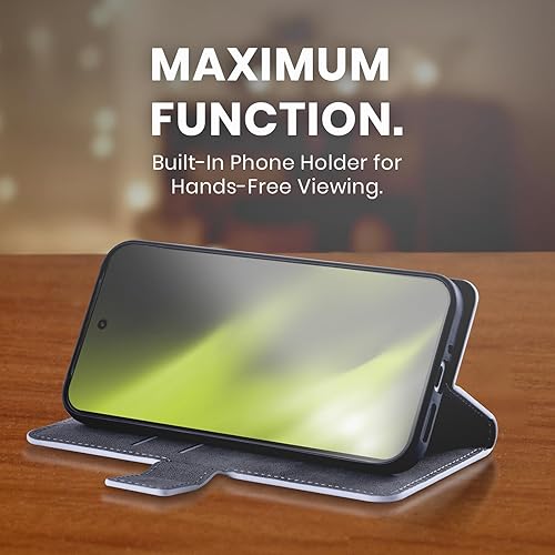 Miniatura 2 de Head Case Designs Officially Licensed Peanuts Snoopy & Woodstock 2 Halfs and Laughs Leather Book Wallet Case Cover Compatible with Google Pixel 8