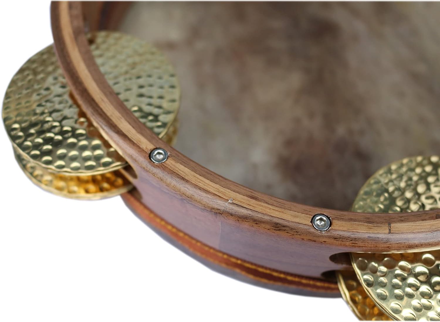 Professional Fish Skin Riq Drum Tambourine Musical Percussion Instrument FSH-5