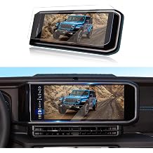 GFJNFG for 2024-2026 2027 Jeep Wrangler Screen Protector 12.3-inch