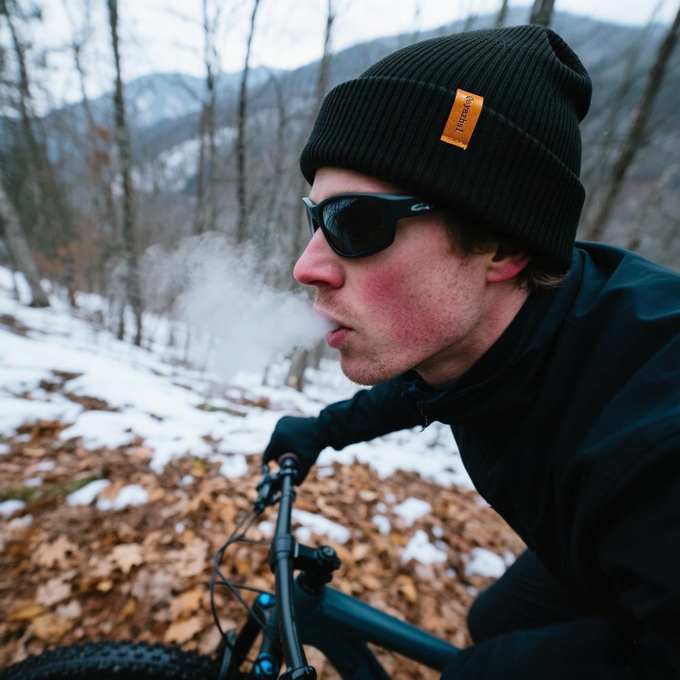 Large Size Winter Beanie - Windproof Thick Warm Skull Cap Knit Hat Cold Cap for Accept Custom Orders Women & Men - Image 5