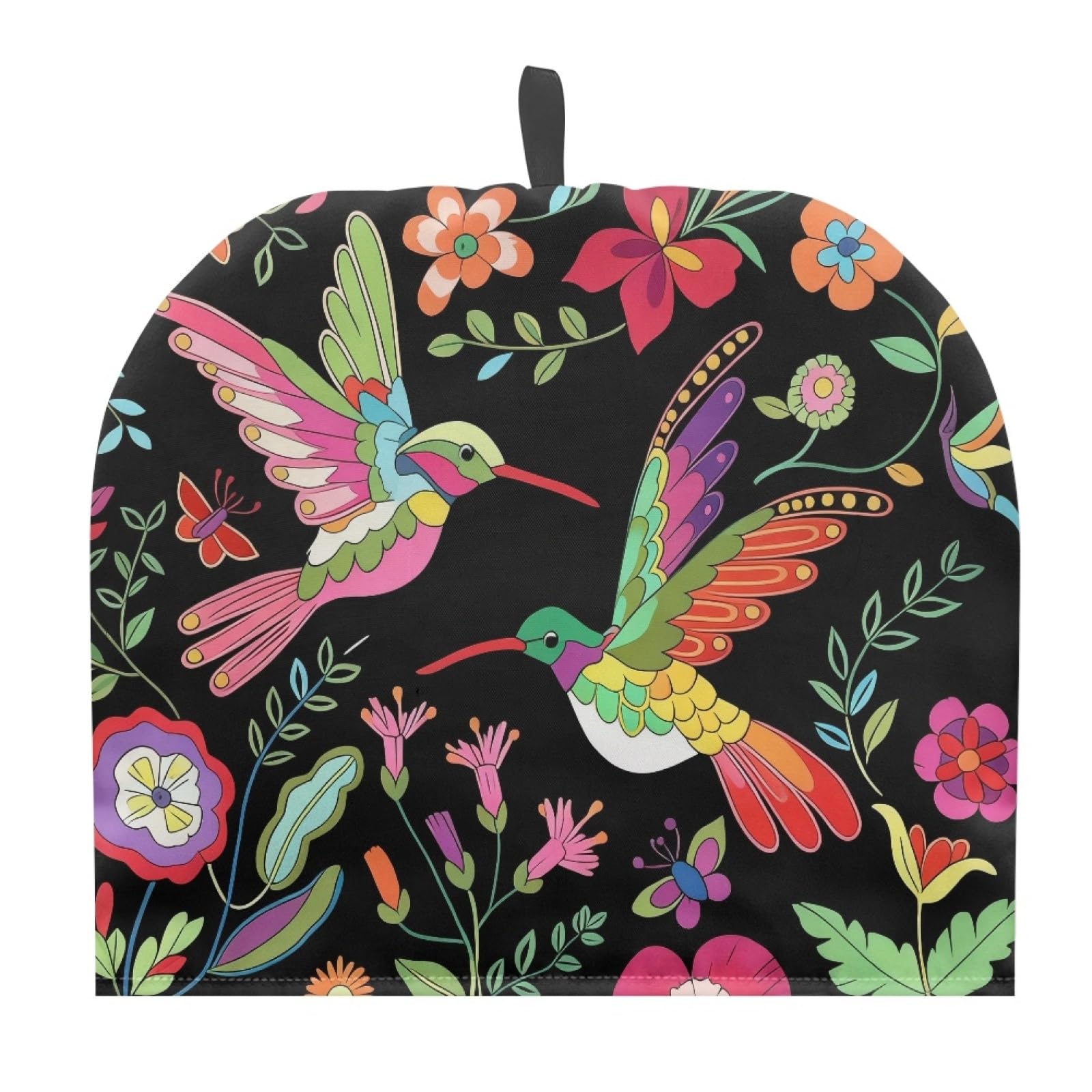 Hummingbird Tea Cozy for Teapot Insulated Floral Tea Cosy for Teapot Home Kitchen Decor Tea Pot Cover for Keeping Warm