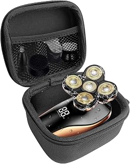 FitSand Hard Case Compatible for Niteen Bald Head Shaver Rechargeable Hair Electric Razor Head Shaver