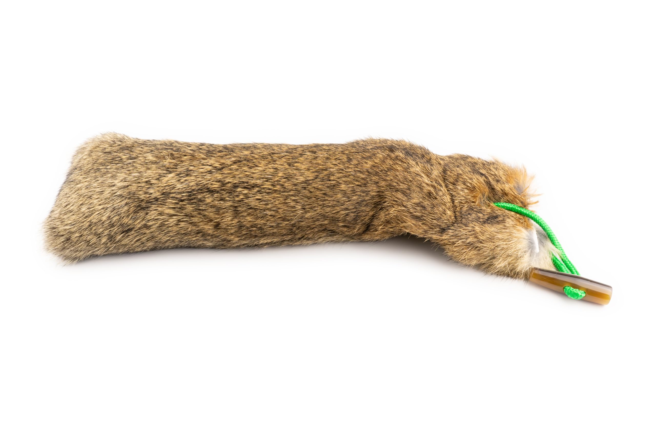 Apportierspielzeug für Hunde aus echtem Kaninchenfell – Natürliches Trainingsspielzeug zum Apportieren – Dummy für kleine & mittlere Hunde – Kein Zerrspielzeug