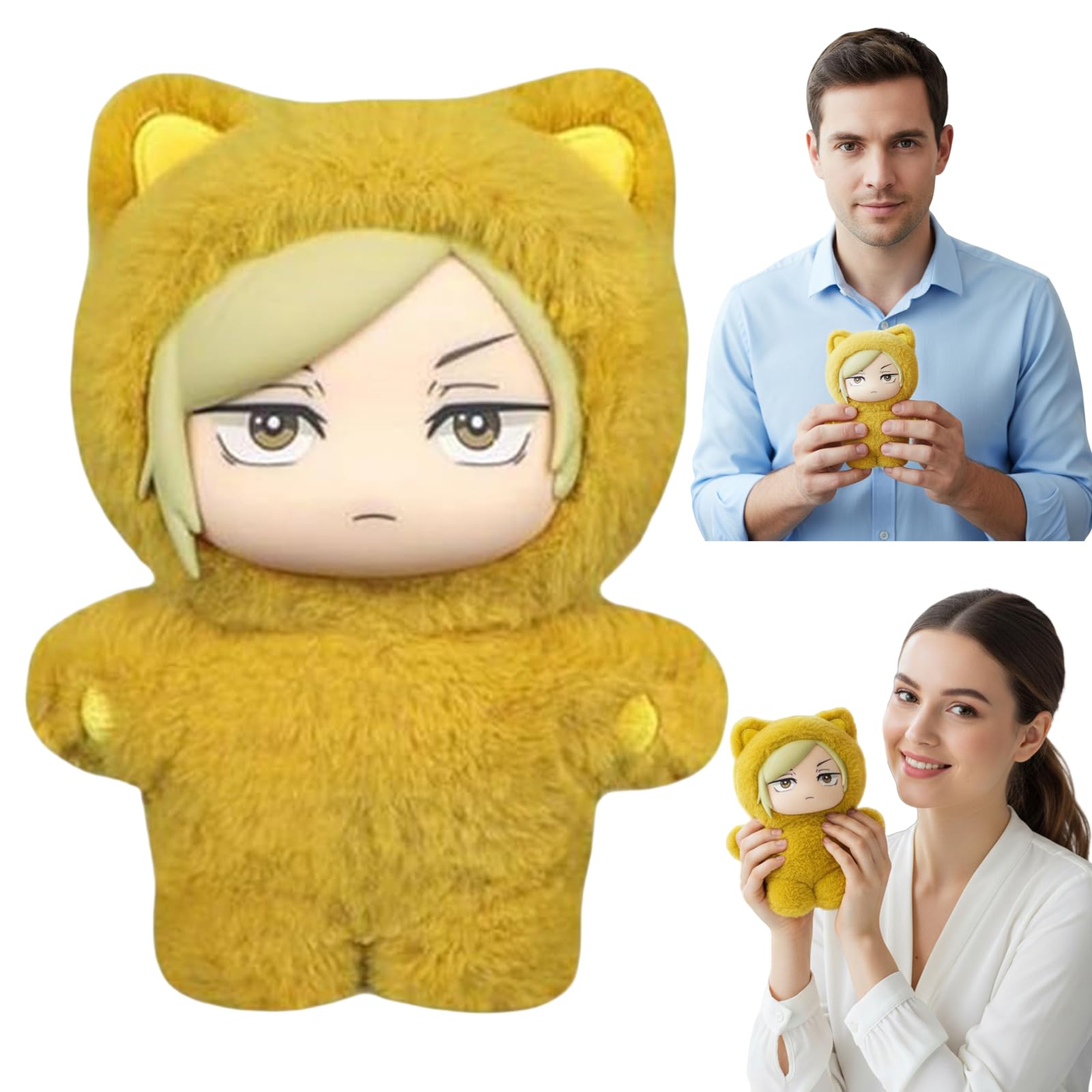Pluszaki Anime JJK Geto Suguru/Fushiguro Toji/Gojo Satoru Cosplay, miękka figurka, śliczne wisiorki, dekoracje kolekcjonerskie, prezenty