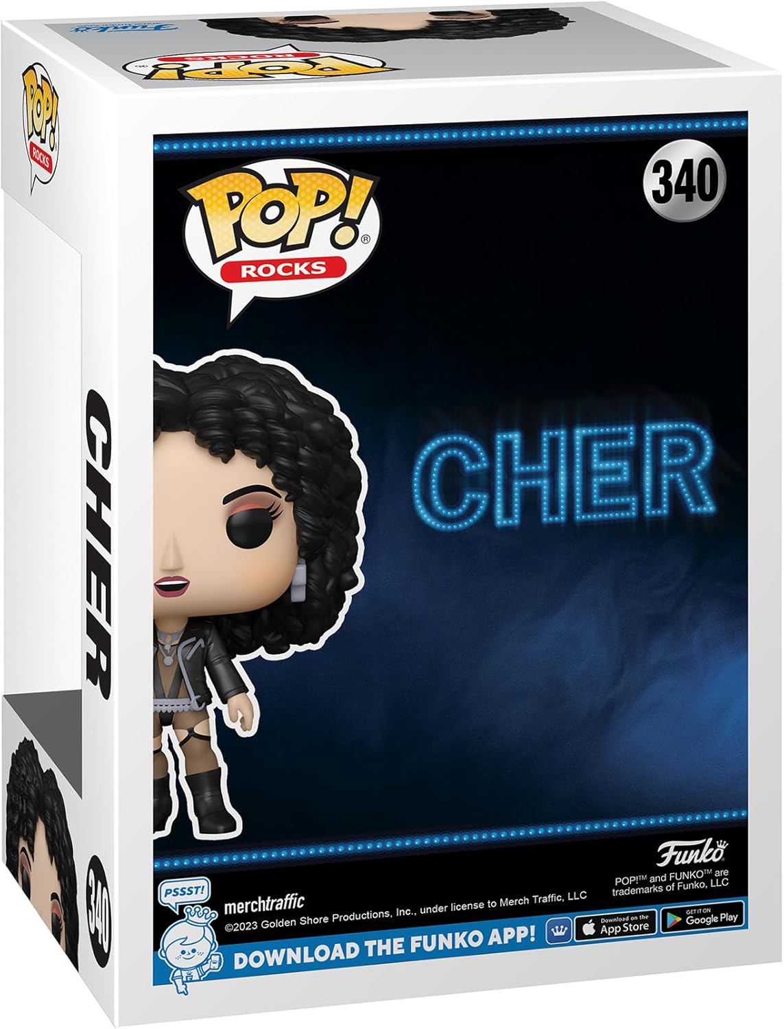Funko POP! Rocks: Cher - (Turn Back Time) - Collectable Vinyl Figure - Gift Idea - Official Merchandise - for Kids & Adults - Music Fans - Model Figure for Collectors and Display