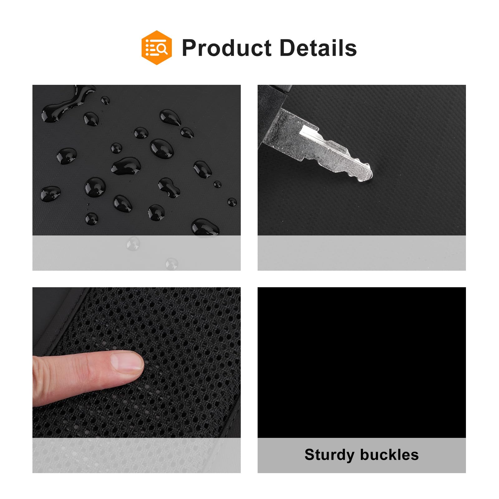 MOSISO Kamerarucksack, DSLR/SLR/Spiegellose Foto Kameratasche Wasserdichte Hartschale Hülle mit Stativhalterung&15-16 Zoll Laptopfach und Regenschutz Kompatibel mit Canon/Nikon/Sony, Schwarz