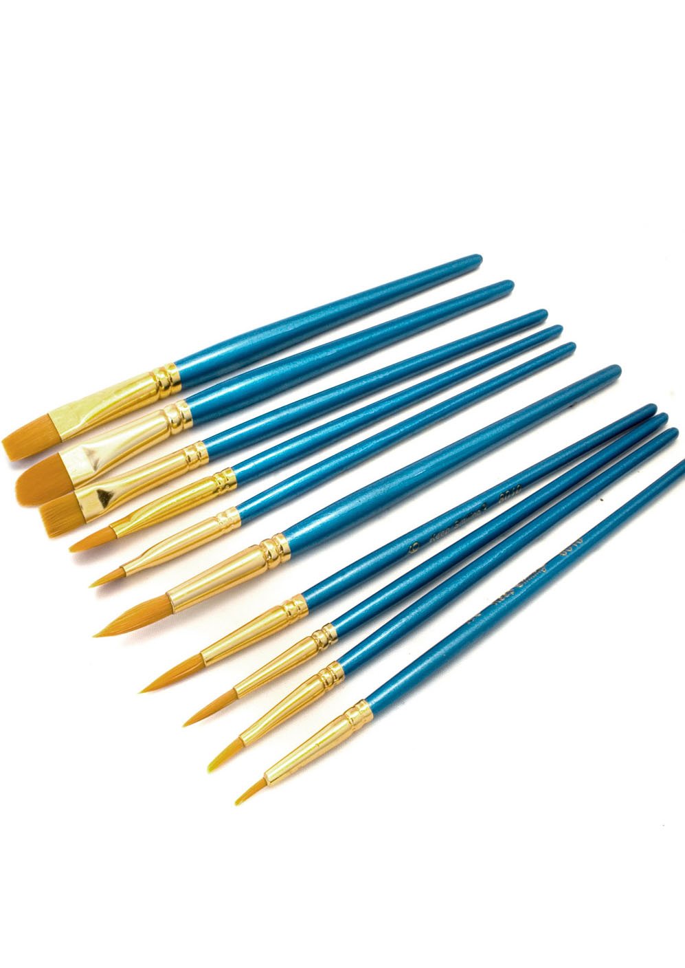 Lightwish Set De Pinceaux Aquarelle, 4 Pièces Set De Pinceaux Pour