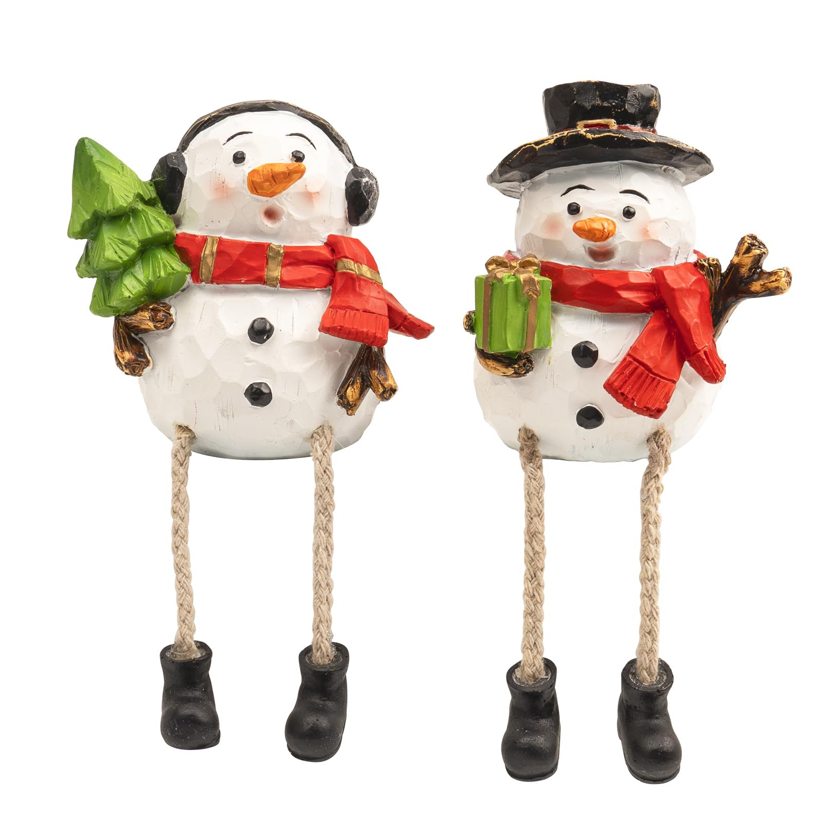 Amazon.com: Bechivie Christmas Shelf Sitters with Dangling Legs
