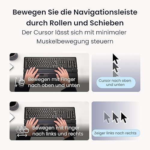 Contour Design SliderMouse Pro Ergonomische Büromaus — galinė pusė