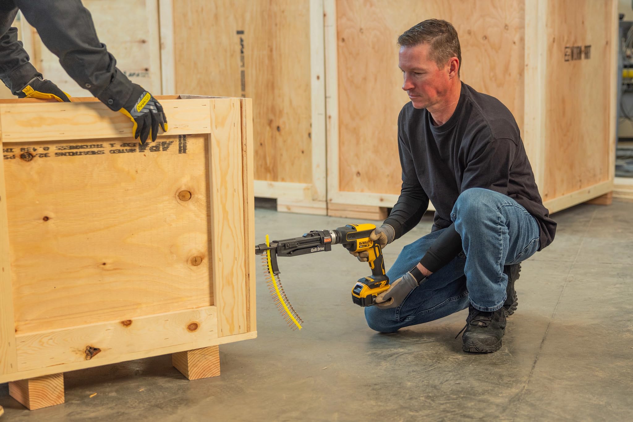 Simpson Strong-Tie Quik Drive PRO250 Subfloor Attachment: Amazon
