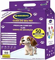 Tapete Higiênico P/cães 60x90 50 Unidades Premium Comfort Higienepet