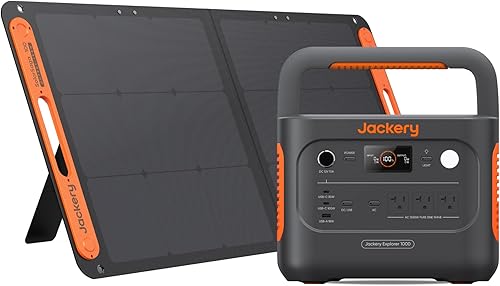 Miniatura 24 de Jackery Generador solar de 1000 v2 con panel solar de 200 W, estación de energía portátil de 1070 Wh, batería LiFePO4 de 1500 W AC/100 W, salida