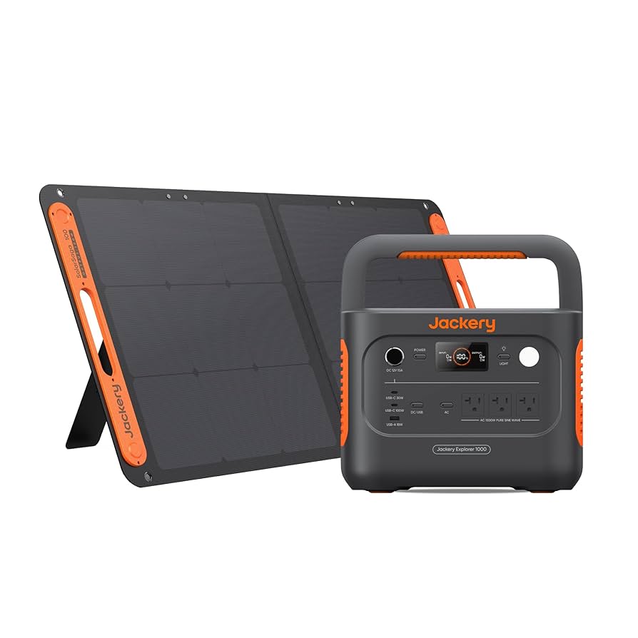 発電機・ポータブル電源 Jackery Solar Generator 1000 New 1070Wh Amazon.com : Jackery Solar Generator 1000 v2 with 100W Solar
