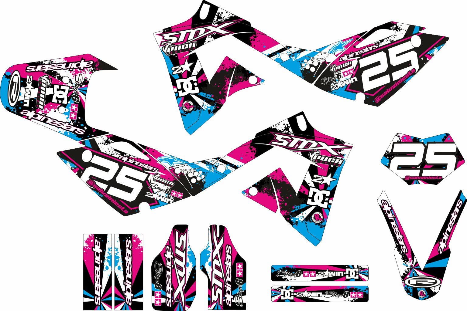 Adhesivos Rieju SMX/MRX (Diseño 10)