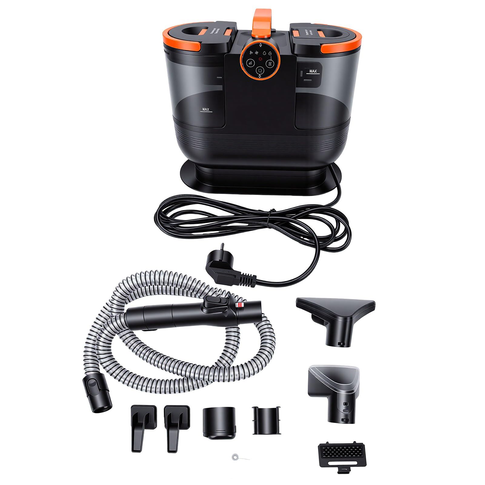 Generic Limpiador de Alfombras Portátil, Potente Limpiador de Manchas de 1700W para Muebles, Mascotas, Coches, Sofás, 16KPa