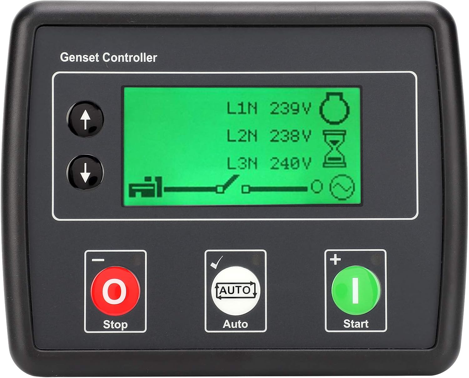 Auto Mains Failure Control Module Self‑Starting LCD Controller DSE4520 Generator Controller for Electronic Engine Generator Set Applications