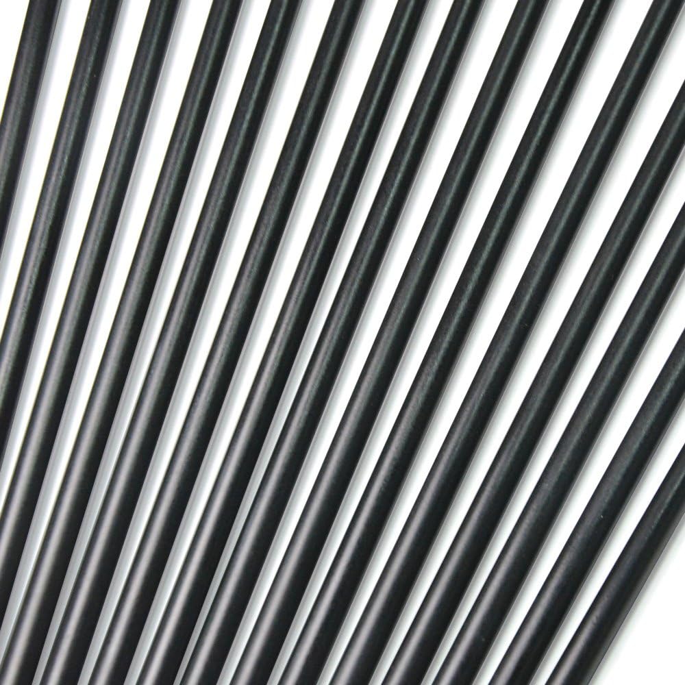 31Inch Archery Fiberglass Arrow Hunting Arrows Spine 500 Target Shooting Arrow for Recurve Bow Longbow Traditional Bow Outdoor Hunting Practice