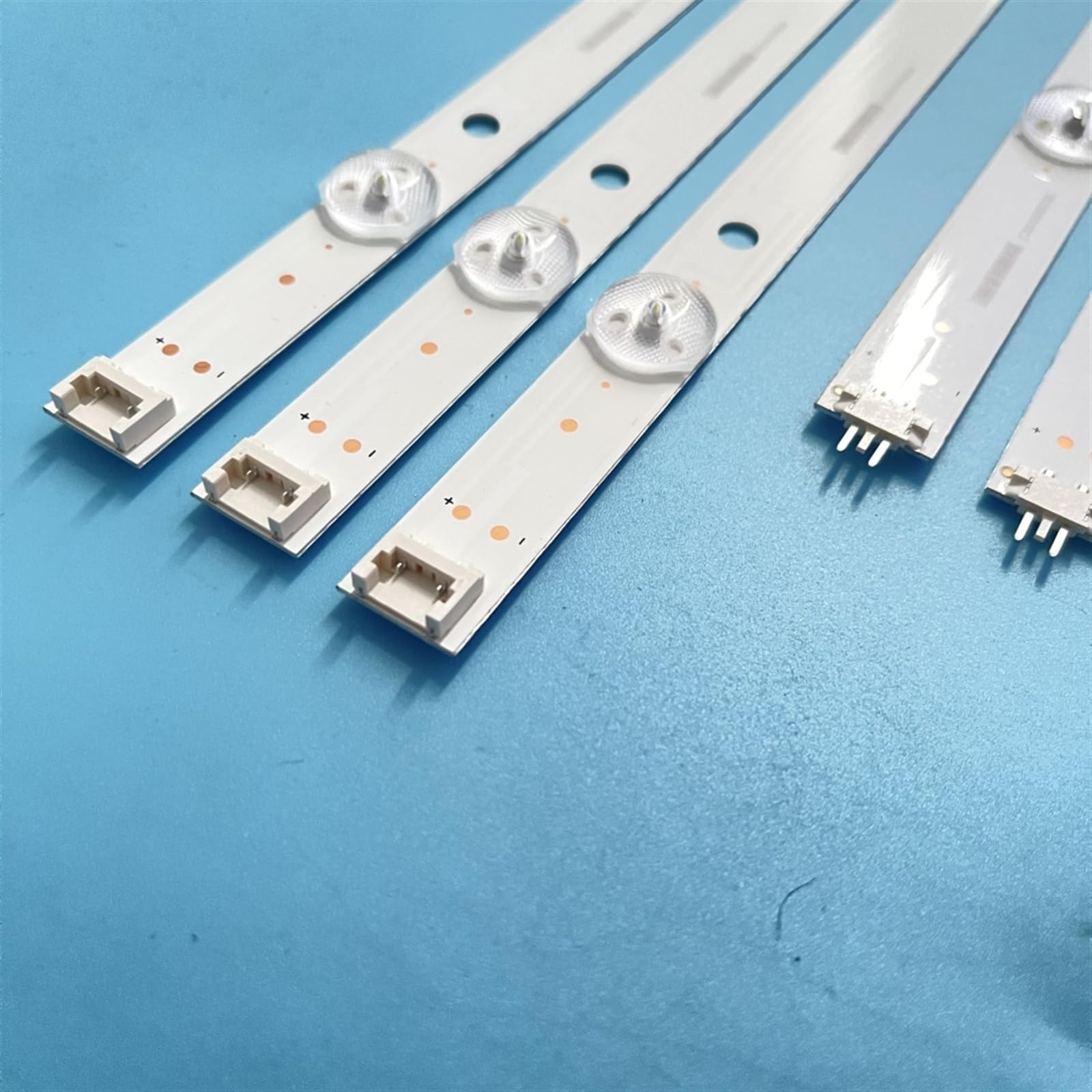 Striscia LED Retroilluminazione Per TV GuuYebe - Compatibile Con Modelli 43LH570V, 43LH5100, 43LF510V E Altri! Set Completo 3 Pezzi - Foto 4