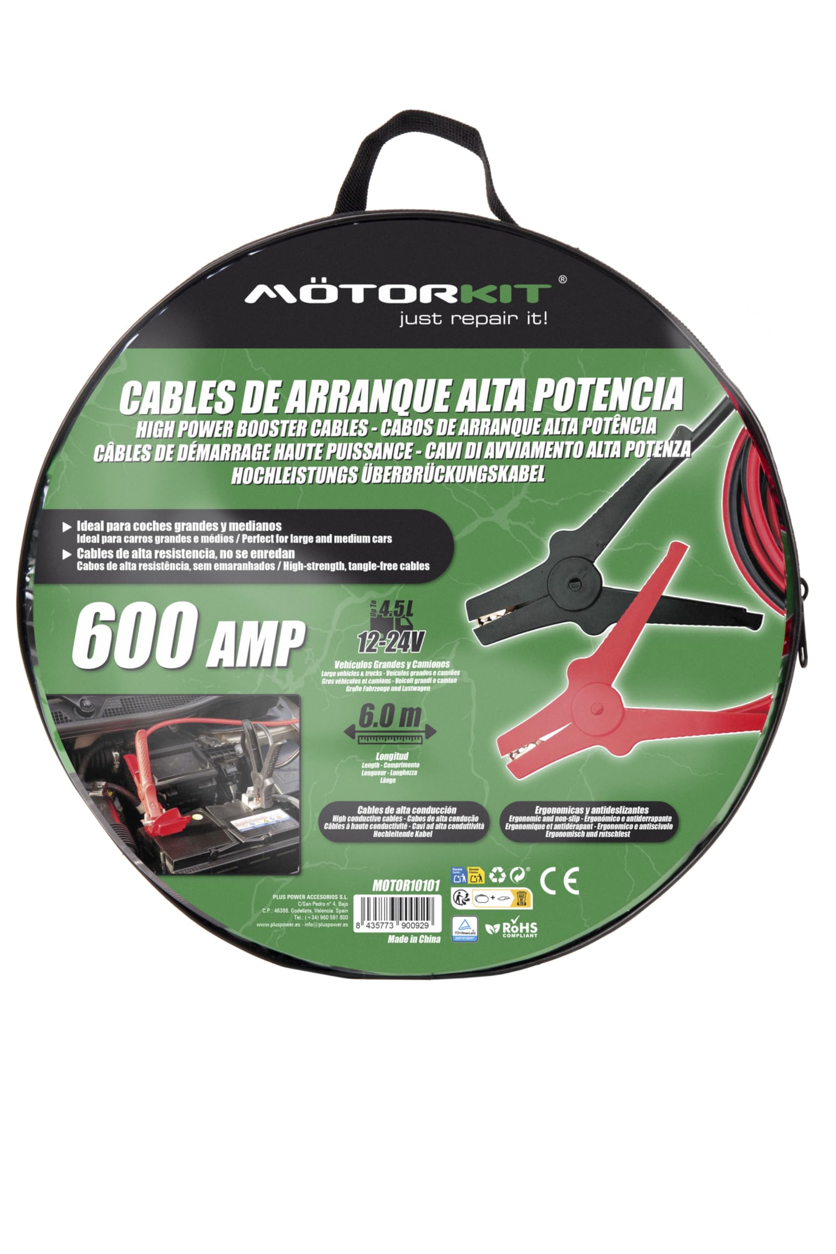 MOTORKIT MOTOR10101 Starthilfekabel