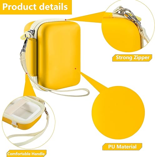 Miniatura 63 de Leayjeen Funda para cámara infantil compatible con OUTUVAS/Goopow/Mgaolo/HOOMOON/Juguetes de cámara para niños y videocámara digital para niños