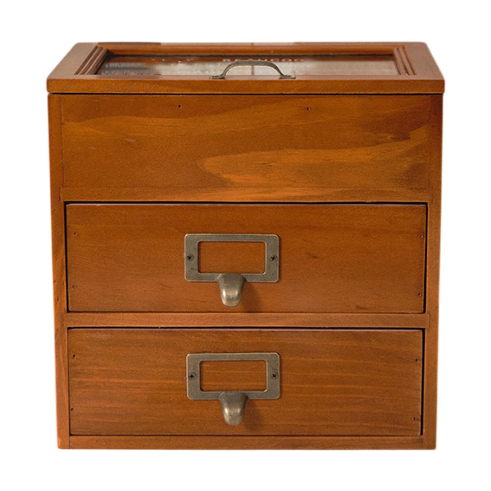 Caja Organizadora Madera Joyas Capacidad