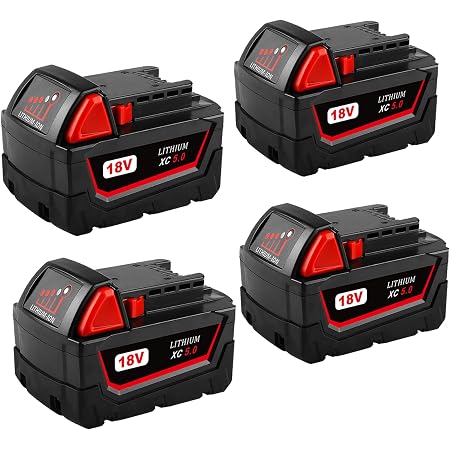 18V Battery Replacement for Milwaukee M 