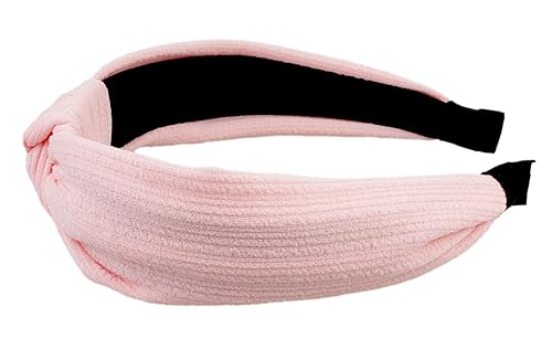 Miniatura 3 de VIVIAN & VINCENT Paquete de 2 diademas vintage a cuadros para mujer, bandas para el cabello con lazo, regalos de Navidad para ella, a cuadros, a