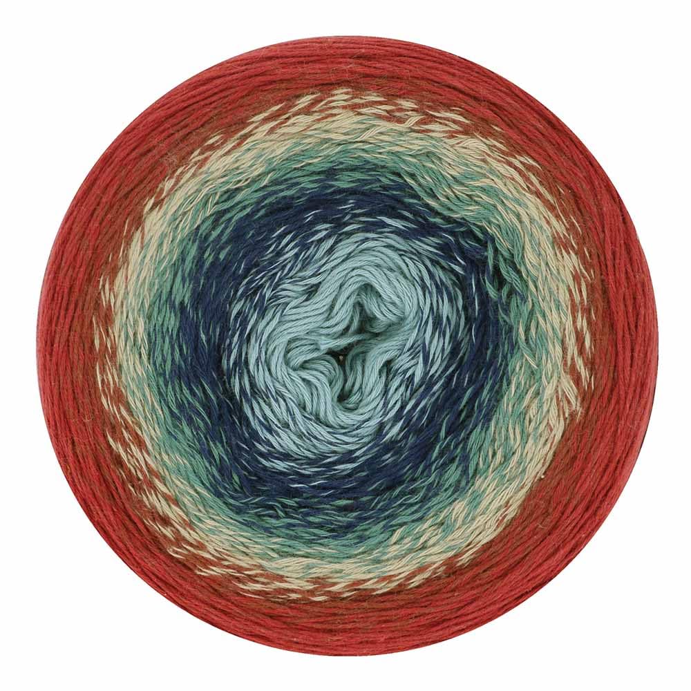 Hilo Cotton Whirl 726 Retiro Rústico de 1000m para tejer a ganchillo